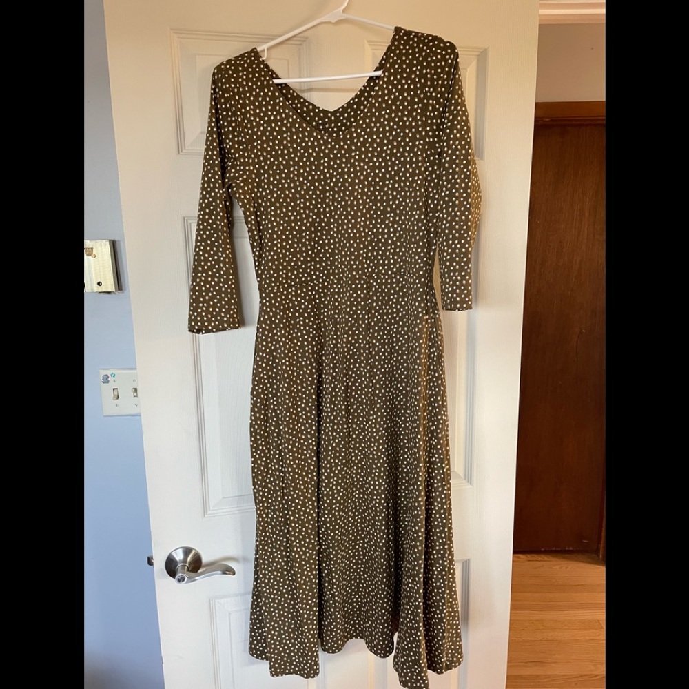 Pact 3/4 sleeve dress